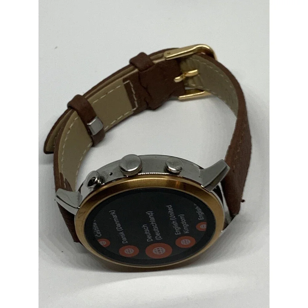 Fossil Gen 4 Authentic Digital Dial Smart Watch Custom Band FTW6016 NP23